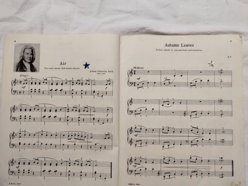 Al Piano Libro Di Bernice Frost 1940 Vintage Due Suonatori Manca Copertina - Foto 5 di 8