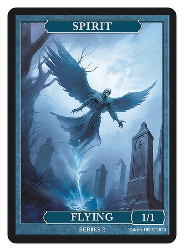 Spirit Token Givememana Tokens Series 2 Magic the Gathering MTG - Picture 1 of 2