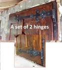Gate Hinges Door Handle Strap Hinges Hardware Hinge Renovation Medieval Castle