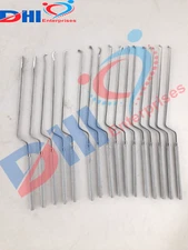 Hardy Pituitary Neuro Curettes Set Of 16 Surgical Instruments Transsphenoidal DH
