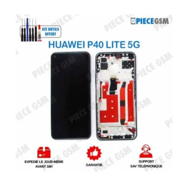 Ecran original Huawei P40, vitre tactile de rechange 02353MFA