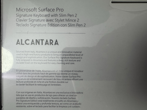 NEW Microsoft Surface Pro Signature Keyboard with Surface Slim Pen 2 PLATINUM - Picture 5 of 8