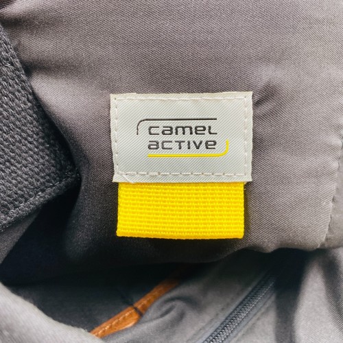 Camel Active Unisex Black Logo Laptop Notebook Backpack Rucksack - Picture 11 of 17