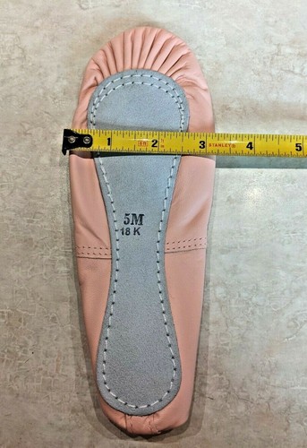 Ballerinas Lederschuhe Vollsohle rosa Tanzbekleidung Größe 5 - Bild 4 von 5