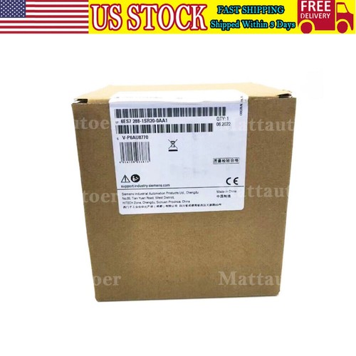 New Siemens 6ES7 288-1SR20-0AA1 6ES7288-1SR20-0AA1 SIMATIC S7-200 SMART CPU SR20 - Picture 1 of 3