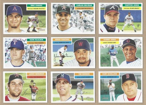 Topps Heritage 2005 SP y variaciones - elige cualquier impresión corta que desees - envío rápido - Imagen 24 de 101