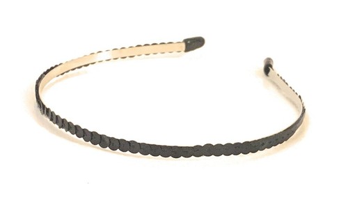 Girls One Row Thin Simple Classic Sequin Headband Alice Hairband Sparkly Party - Picture 2 of 14