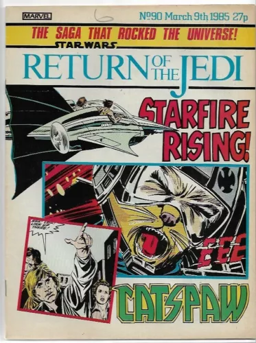 Star Wars Return of the Jedi #90 Weekly VG (1985) Marvel Comics UK