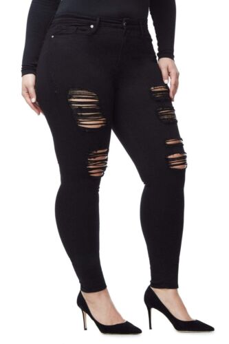 Jack david Womens Plus Size Denim Jeans Stretch Skinny Ripped Distressed - Picture 18 of 51