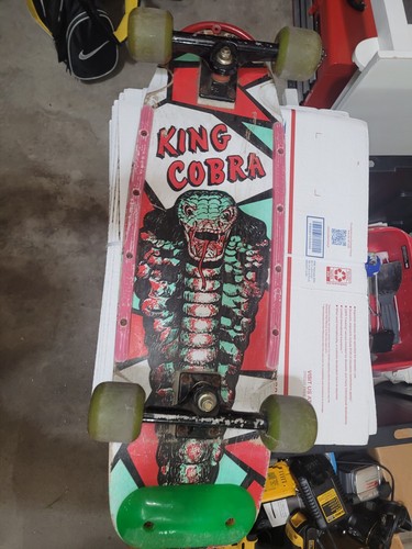 Vintage anni 80 Valterra King Cobra Deck Trucks Ruote Shred Skateboard Skate anni 80 90 - Foto 9 di 12