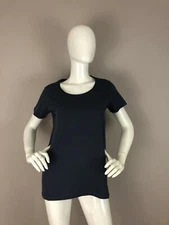 JHK Womens Short Sleeve Basic Gray T Shirt Size S