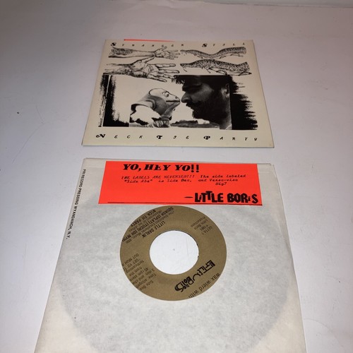 NECK TIE PARTY Little Darling Punk record Rare Never Played - Picture 2 of 19