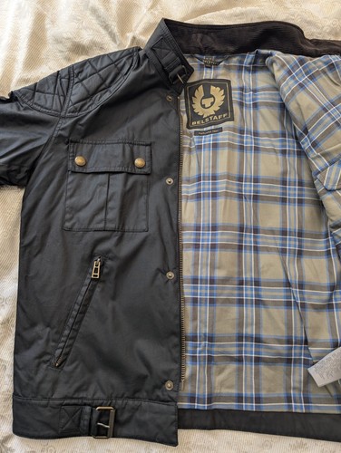 Stunning Men's XL BELSTAFF Brookstone Biker Jacket RRP £425 - V. GOOD Condition - Picture 3 of 24