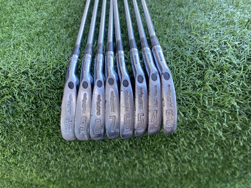 Vintage Walter Hagen Haig Ultra Fluid Feel Iron Set 3-Iron to PW S-Flex - Picture 4 of 8