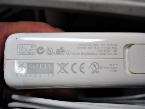 OEM 85W Charger 2008 2009 2010 2011 APPLE MacBook Pro 15" 17" A1343 - Picture 4 of 6