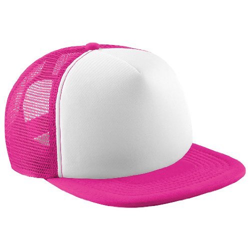 Beechfield Adjustable Vintage Snapback Trucker Mesh Back Baseball Cap Hat - Picture 5 of 14