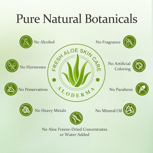 300ml Soothing Aloe Vera Gel with Tea Tree - Natural Relief for Irritated Skin - Picture 8 of 11