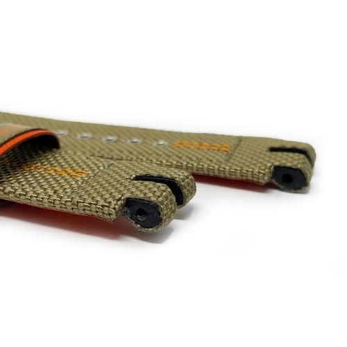 Casio ProTrek Watch Strap Brown Textile Band 10457558 fits PRW-3000B-5 - Picture 3 of 5