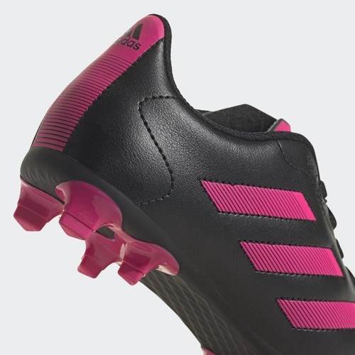 adidas unisex child Goletto Viii Firm Ground Soccer Shoe, Core Black/Team Shock - Picture 9 of 9