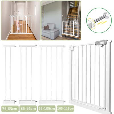 Treppenschutzgitter ohne Bohren Türgitter für Baby Auto-Close