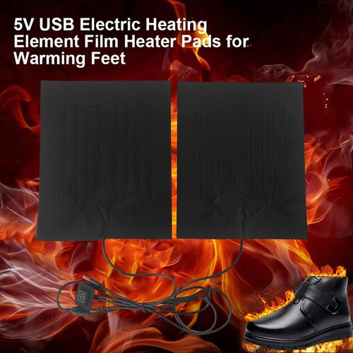 Heater Sheet USB Electric Heating Pads Warming Heated Clothes Vest Jacket Pads - Picture 11 of 12
