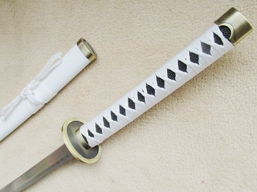 S2663 ONE PIECE RORONOA ZORO WADO ICHIMONJI SWORD WHITE