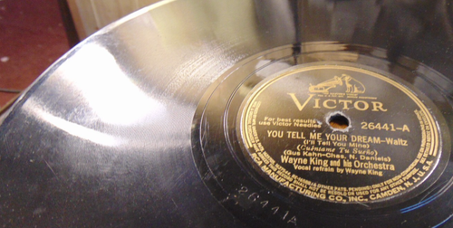 78RPM Victor Wayne King - You Tell Me Your Dream / My Heart Vienna To-Night, VV+ - Picture 6 of 6