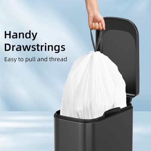 120 1.6 gallon mini rope garbage bags, small garbage bags - Picture 3 of 7