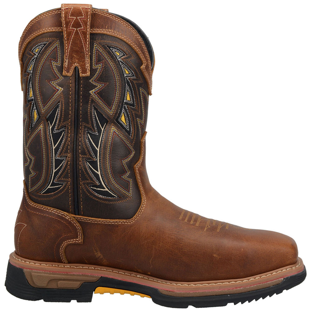 Dan Post Boots Warrior 11 Рабочая мужская коричневая рабочая защитная обувь с композитным носком DP59