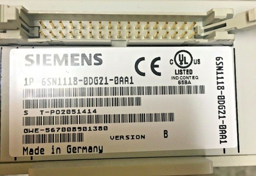 SIEMENS  6SN1118-0DG21-0AA1 REPAIR FLAT FEE - Picture 2 of 2