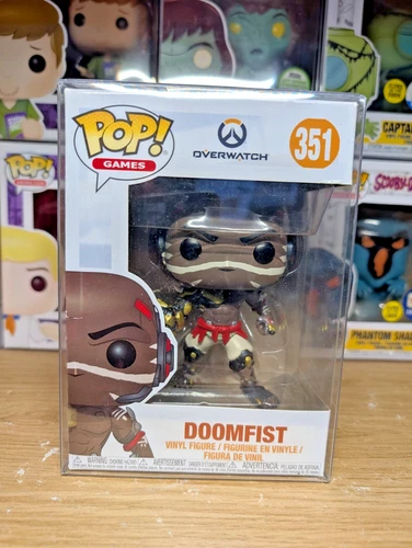 Funko POP! Games Overwatch Doomfist #351 w/Pop Protector