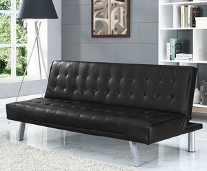 Modern 3 Seater Designer Sofa Bed Faux Leather New Black Brown Grey Image Is Loading Modern 3 Seater Designer Sofa Bed Faux Leather
