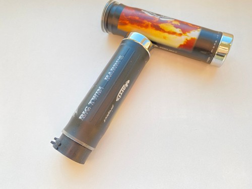 Harris Big Twin Handlebar 140mm Grips - Custom Choper 02601-BTH - Picture 2 of 5
