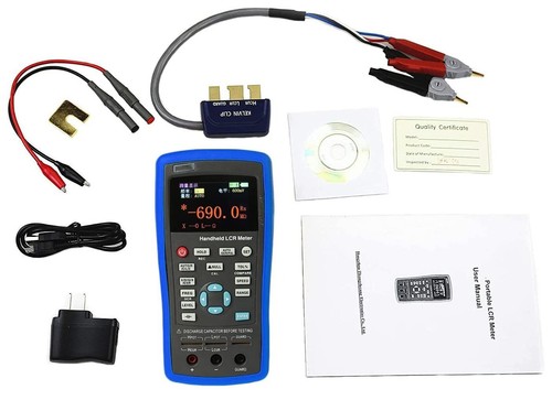 Digital LCR Meter Bridge Capacitance Inductance DC Resistance Tester Measurement - 第 1/17 張圖片
