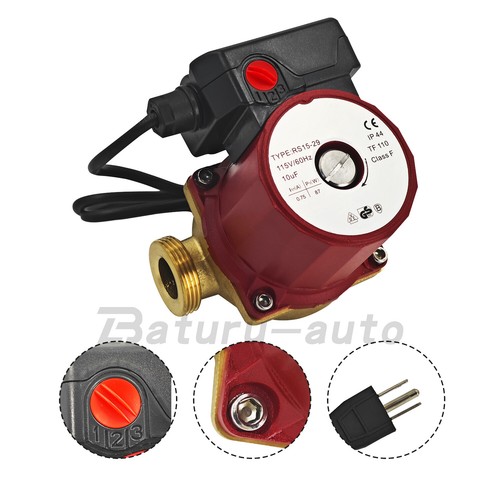 NEW Circulator Pump +Line Cord UP15-29SU/LC 1-1/4" Union, 1/8 HP 115V - Picture 12 of 13