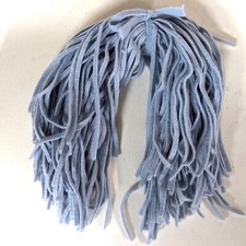 Wool Strip Rug Hooking BABY BLUE 1821 18" long 6 cut 100 ct Dorr Mill