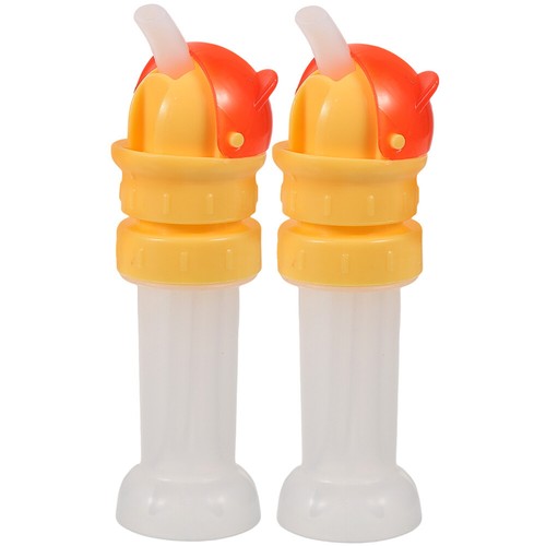 2 PCS Sportwasserflasche Stroh Auslaufsicherer Flaschenverschluss - Bild 12 von 12