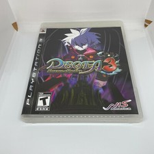 Disgaea 3: Absence of Justice (Sony PlayStation 3, 2008) Complete PS3