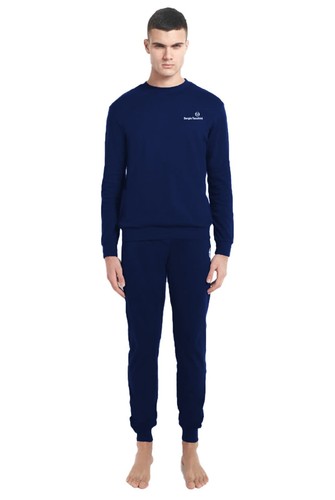 Pigiama SERGIO TACCHINI cotone caldo UOMO manica lunga premium tuta INVERNALE - Afbeelding 5 van 15