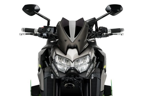 Puig Dark Smoke New Generation Sport Screen Kawasaki Z900 2020-2024 - Picture 3 of 6