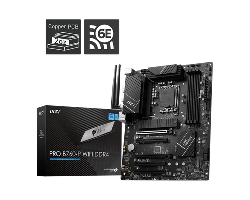 MSI PRO B760-P WiFi DDR4 LGA 1700 ATX Intel Motherboard New In Original Box