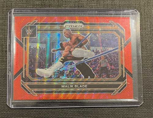 2023 Panini Prizm WWE Ruby Wave Malik Blade #45