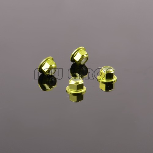 Aluminum M4 Wheel Nuts 4P FOR Traxxas Slash 2WD Slash 4x4 Rustler Stampede Rally - Picture 7 of 22
