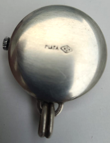 Vintage MERVOS Silver Pocket Watch – c.1920s – Untested – Rare Brand - 第 3/3 張圖片