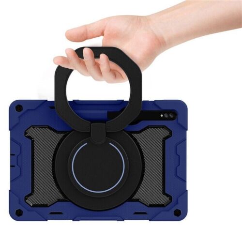 Tablet Armor Stand Hard Case Cover For Samsung Galaxy Tab S7 FE S8+ S9 Ultra - Picture 75 of 91