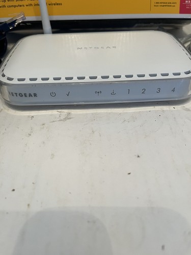 Netgear WGR614L-100NAS 54 Mbps 4-port Wireless Router v8 - 240MHz CPU 16MB RAM - Picture 5 of 7