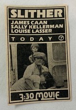 1980 small KGO tv ad~ movie SLITHER James Caan, Louise Lasser