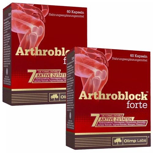 ARTHROBLOCK FORTE 60-300 Richtige Funktion von Gelenken und Knochen 7 Wirkstoffe - Picture 2 of 14