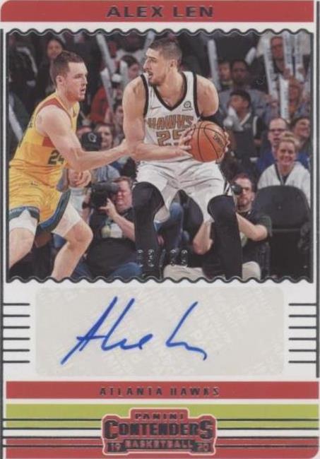 2019-20 Panini Contenders - Alex Len #CA-LEN - 1 of 2