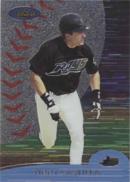 2000 Topps Finest - Vinny Castilla #215 - 1 of 1